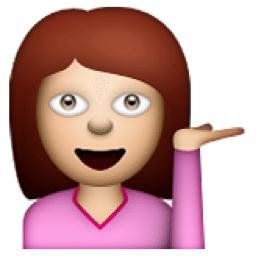 help desk emoji it s friday blue mountain belle