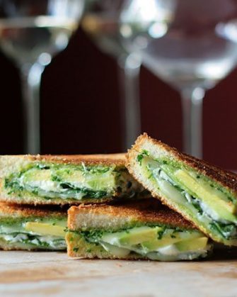 Green Goddess Grilled Cheese Sandwich | Blue Mountain Belle