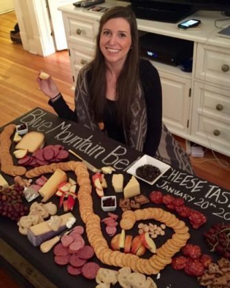 Blue Mountain Belle Cheese Tasting Party