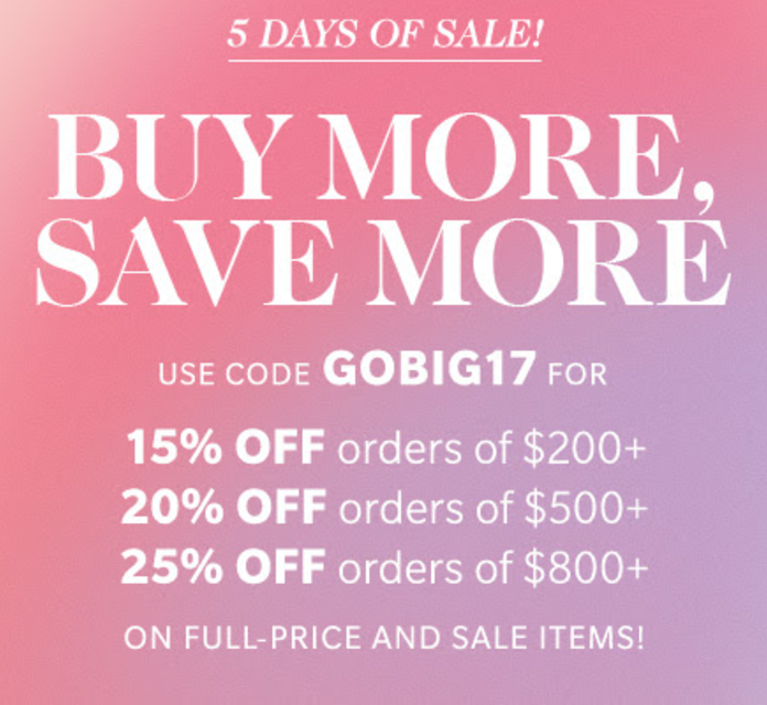 Shopbop Shop & Save Sale!
