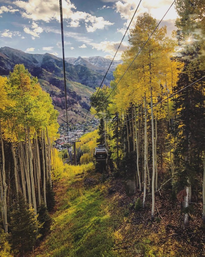 Telluride Gondola in September