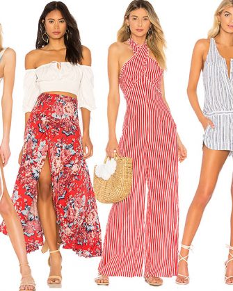 4th Of July Looks - Jumpsuits, Rompers and skirts to rock this independence day