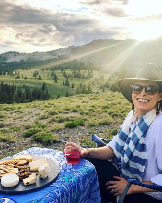 Channing and the cheese plate Colorado