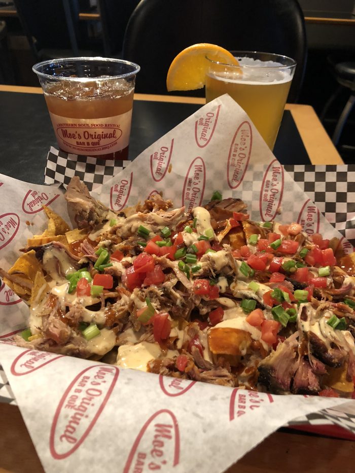 Moe's Nachos with White Queso - Where to find white queso in Denver