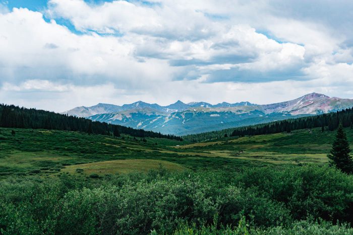 Shrine Ridge Hike Vail Colorado