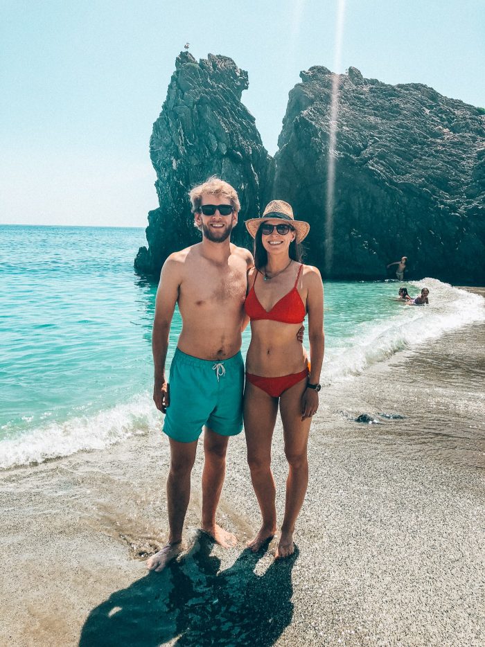 Cinque Terra beach Perfect day with Blue Mountain Belle